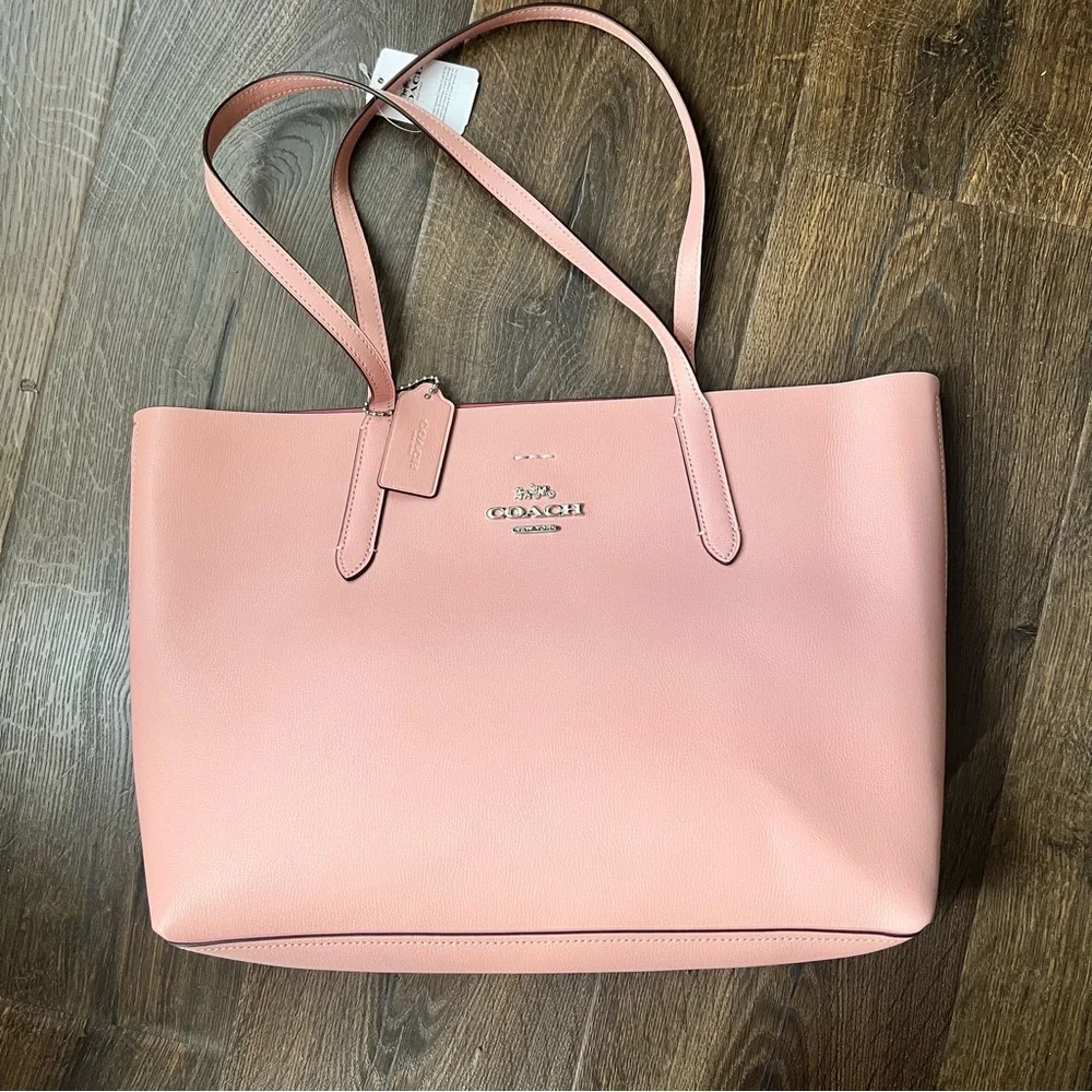 Coach Avenue Large Tote Strawberry Petal